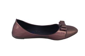 Women brown slip on  Bellies 2