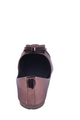 Women brown slip on  Bellies 4