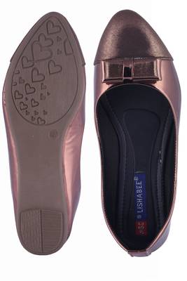 Women brown slip on  Bellies 5