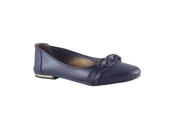 Women Synthetic Blue  slip on  ballerina 1