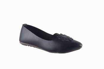 Women Synthetic Black Bellies slip on 1