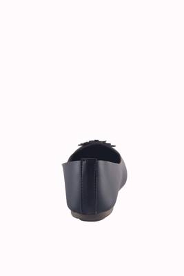 Women Synthetic Black Bellies slip on 4