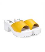 Women Yellow Sandals Block
