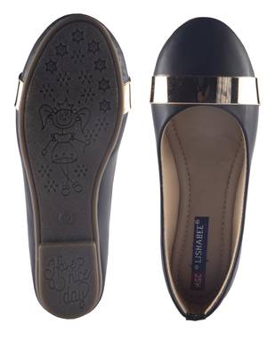 Women Synthetic Black slip on  Bellies 5