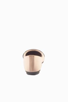 Women Synthetic beige slip on  Bellies 4