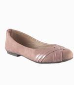 Women Synthetic Pink slip on  Bellies