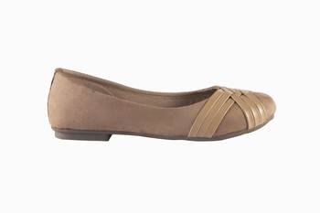 Women Synthetic Beige slip on  Bellies 2