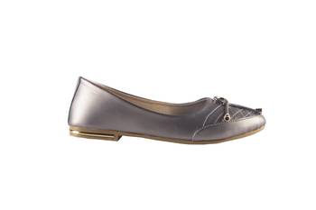 Women Synthetic Grey slip on  Bellies 2
