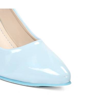 Women turquoise Pumps Stiletto 7