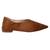 Women Synthetic Brown belly shoe