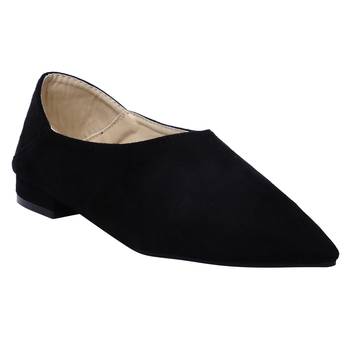 Women Synthetic Black belly shoe 1