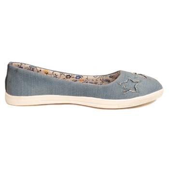women Canvas Blue shoes 2