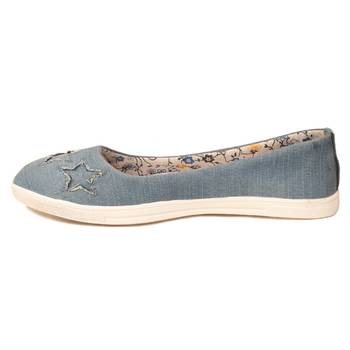 women Canvas Blue shoes 3