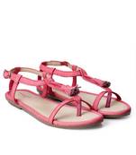 Women Red Flats One Toe Flats