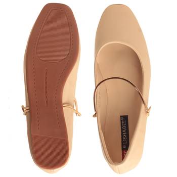Women Cream Synthetic Bellies 5