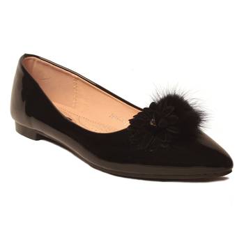 women Synthetic Black Bellies 1
