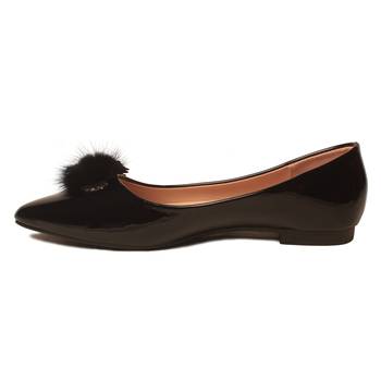 women Synthetic Black Bellies 3