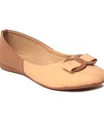 women Synthetic Beige Bellies