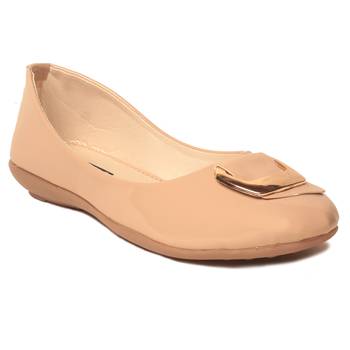 women Synthetic Beige Bellies 1