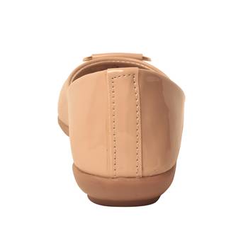 women Synthetic Beige Bellies 4
