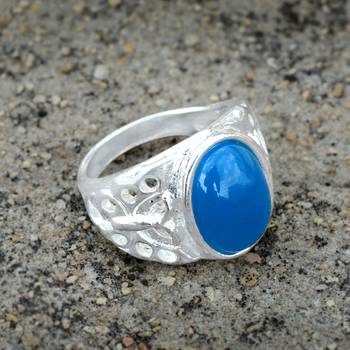 Blue crystal rings 4