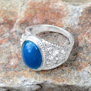 Blue Crystal Rings 4