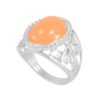Orange Crystal Rings 2