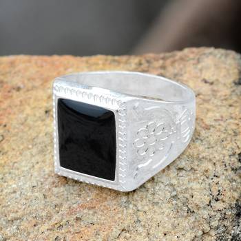 Black Crystal Rings 3