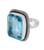 Blue Quartz   Rings
