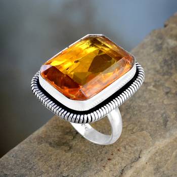 Yellow Quartz   Rings 3