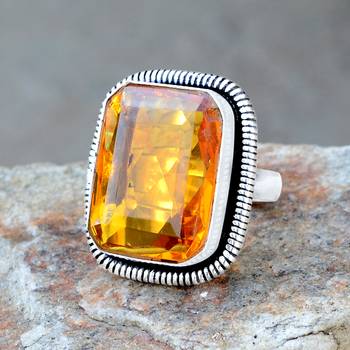 Yellow Quartz   Rings 4