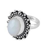 Multicolor Chalcedony Rings