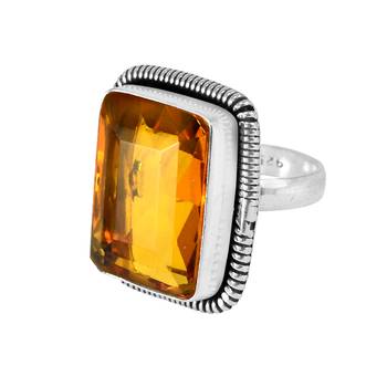 Yellow Quartz   Rings 1