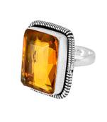 Yellow Quartz   Rings