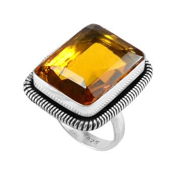 Yellow Quartz   Rings 2