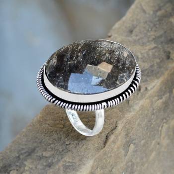 Black Crystal Rings 3