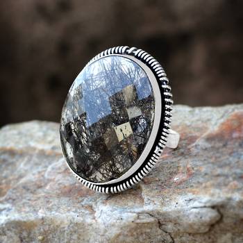 Black Crystal Rings 4