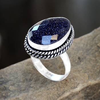 Blue Crystal Rings 3