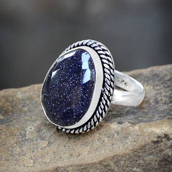 Blue Crystal Rings 4