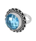 Blue Quartz   Rings