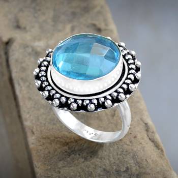 Blue Quartz   Rings 3