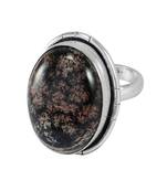 Multicolor crystal rings