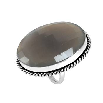 Multicolor Chalcedony Rings 4