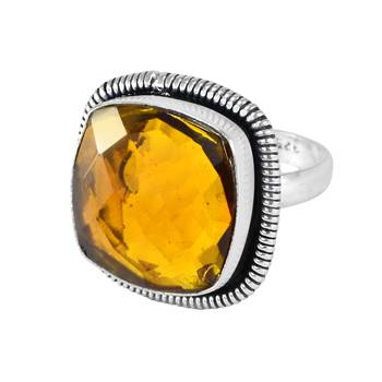 Yellow Quartz   Rings 1