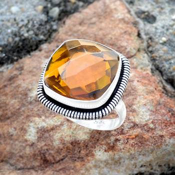 Yellow Quartz   Rings 3
