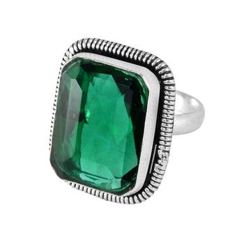 Green quartz  rings 1
