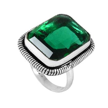 Green quartz  rings 2
