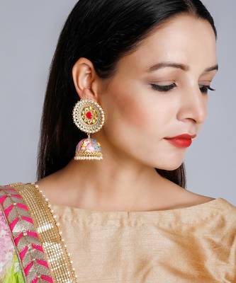Enamel Jhumkay 1
