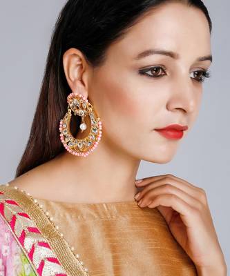 Kundan Chand Earrings 1