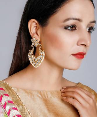 Kundan Chand Earrings 1